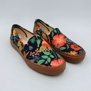 Rifle Paper Co WF65568 Keds Botanical Sneaker Shoes Double Decker Women Size 7.5